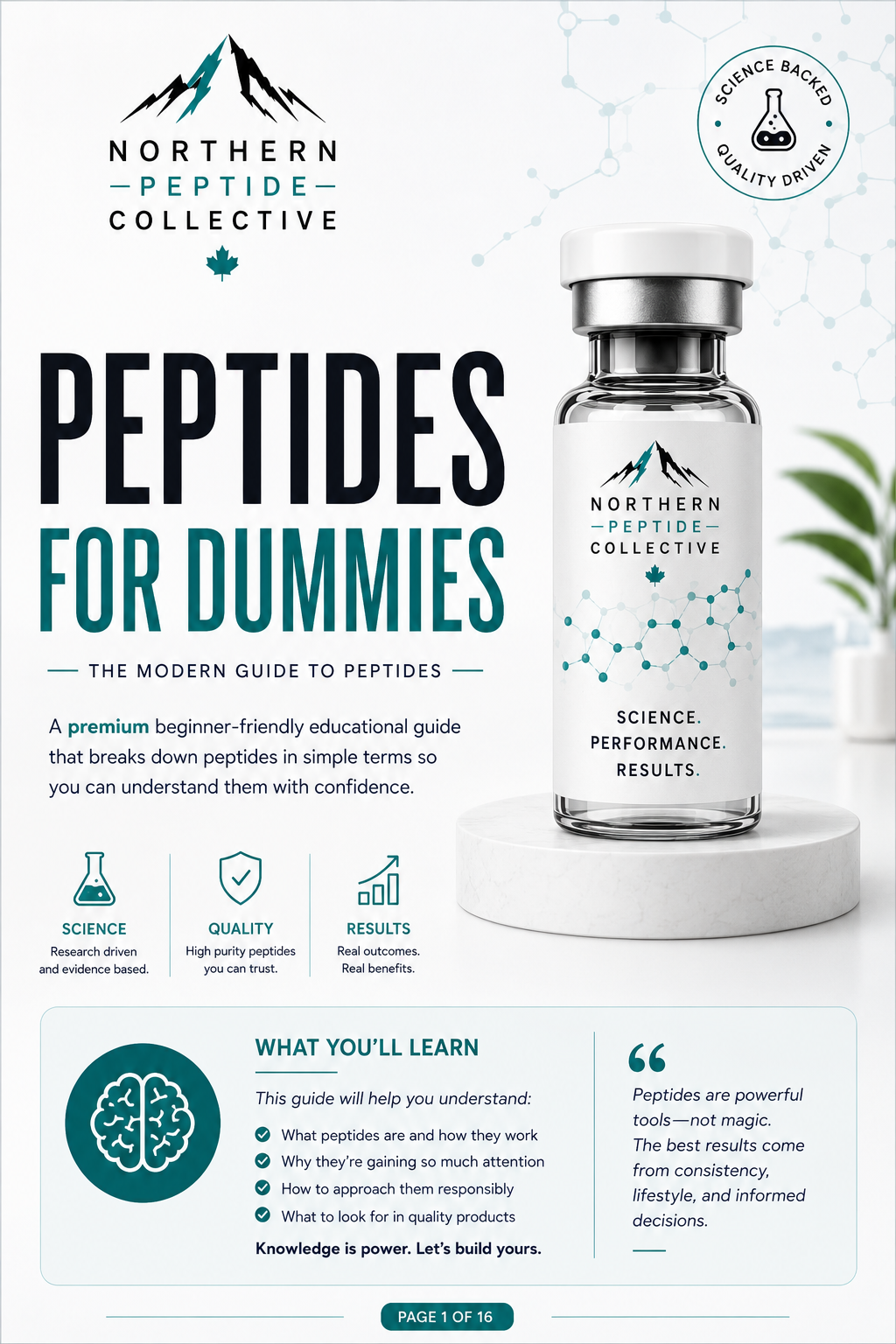 Peptides for Dummies: The Beginner’s Guide to Understanding Peptides